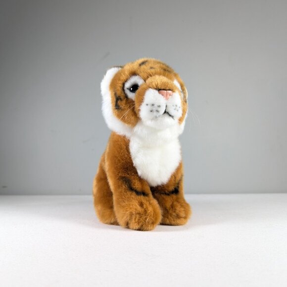 WWF Realistic Tiger cub plush 7.5" Bon Ton Toys Netherlands - Picture 10 of 13